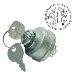 Contacteur à clef John Deere AM103286, AM32686, AM32318