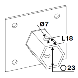 Adaptateur moyeu de fraise...