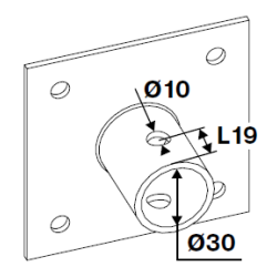 Adaptateur moyeu de fraise...