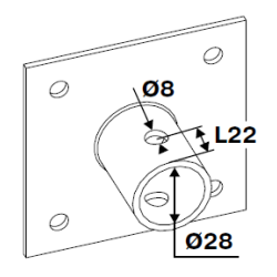 Adaptateur moyeu de fraise...
