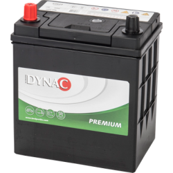 Batterie NS40 + à gauche...