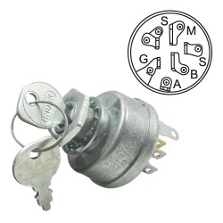 Contacteur à clef pour...