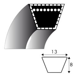 Courroie Castelgarden...
