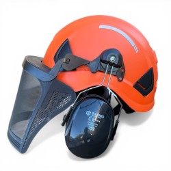 Casque forestier complet...